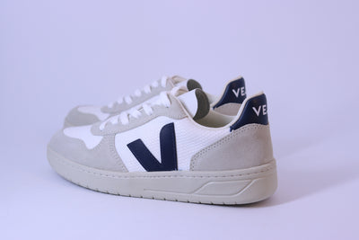 Tênis Feminino Veja V-10 B-Mesh White Nautico Pierre