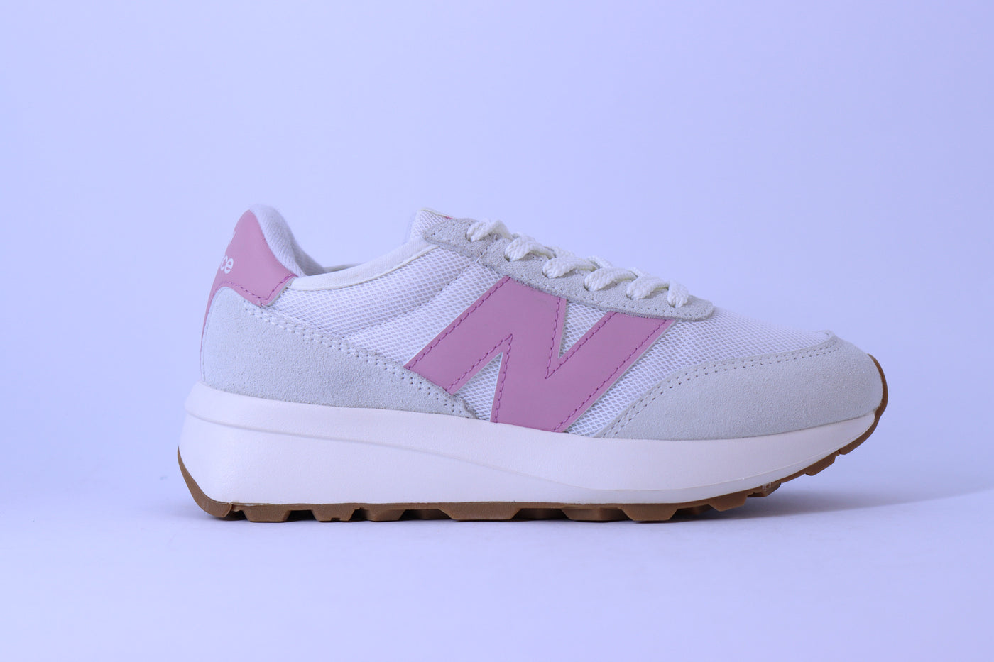 Tênis Feminino New Balance 370v1 Branco/Rosa