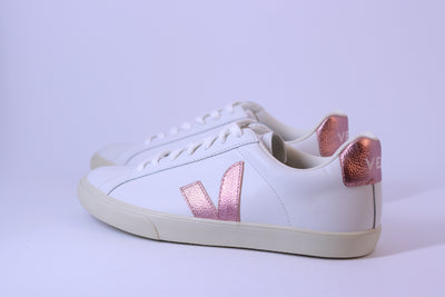 Tênis Feminino Veja Esplar Leather White Nacre