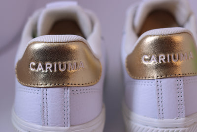 Tênis Feminino Cariuma Salvas White/Gold