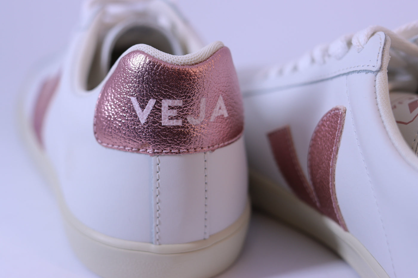 Tênis Feminino Veja Esplar Leather White Nacre