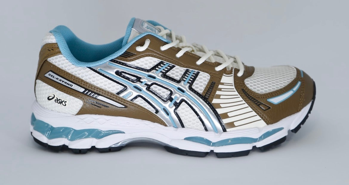 Tênis Feminino Asics Gel-Kayano 12.1 Cream Still Water