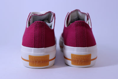 Tênis Feminino Converse Chuck Taylor All Star Lift – Vermelho (Cano Baixo)