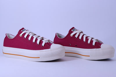 Tênis Feminino Converse Chuck Taylor All Star Lift – Vermelho (Cano Baixo)