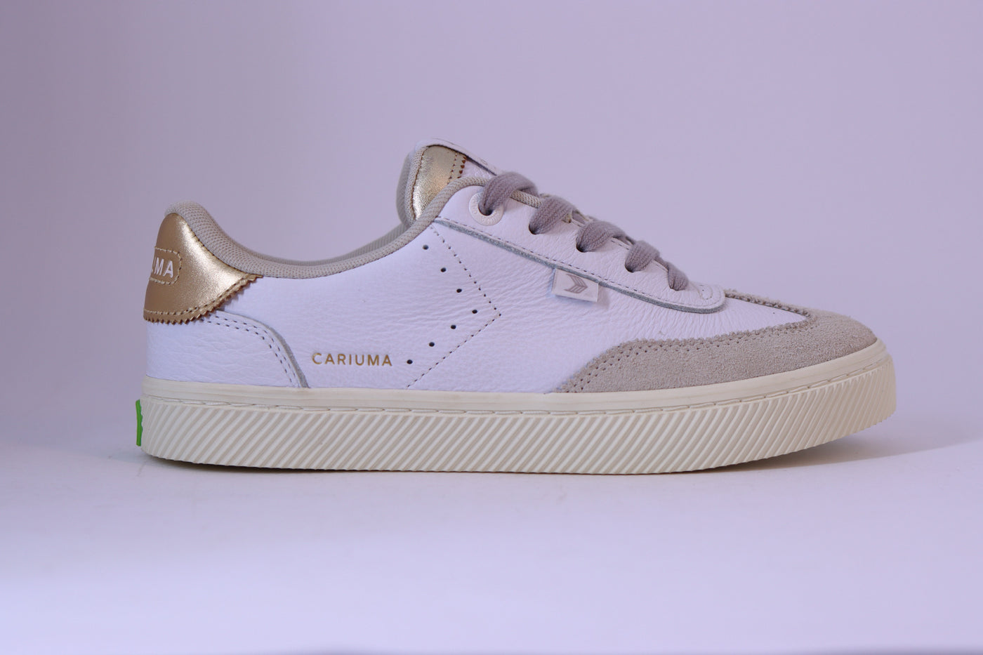 Tênis Feminino Cariuma Toca – White/Gold