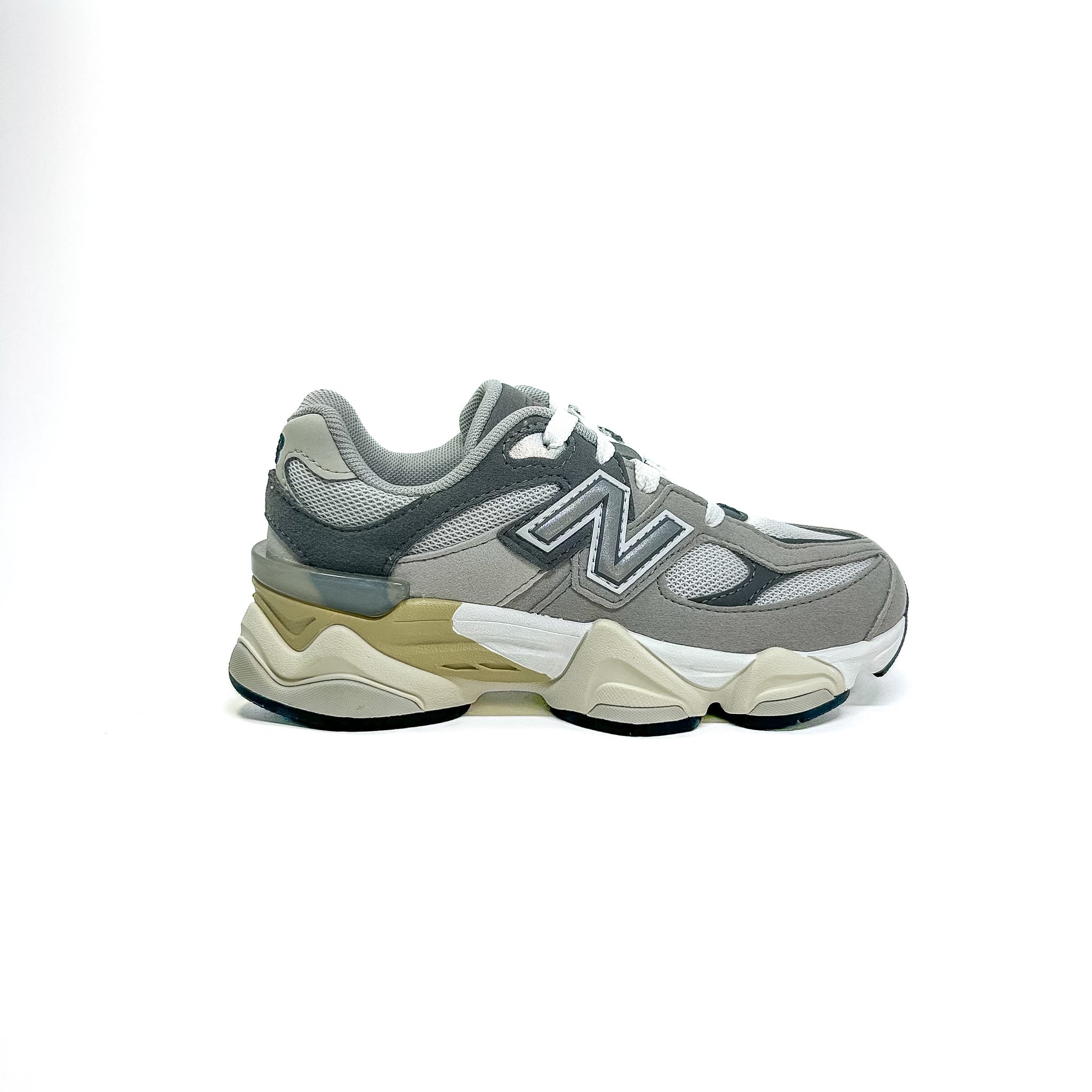 Tênis Infantil New Balance 9060 Cinza Castlerock