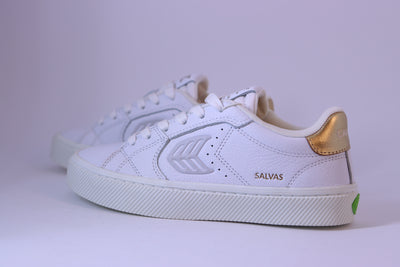 Tênis Feminino Cariuma Salvas White/Gold