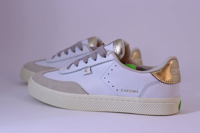 Tênis Feminino Cariuma Toca – White/Gold