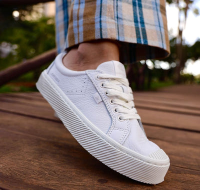 Tênis Feminino Cariuma Oca Low – All White Leather