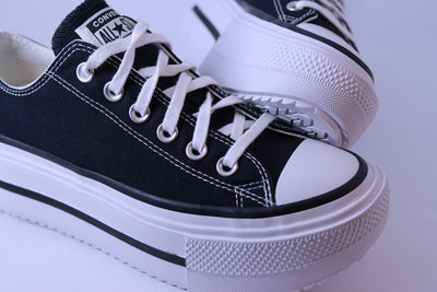 Tênis Feminino Converse Chuck Taylor All Star Lift Double Stack Preto