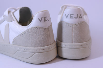 Tênis Feminino Veja V-10 B-Mesh White Natural Pierre