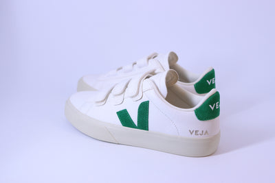 Tênis Feminino Veja Recife Chromefree Leather White Emerald