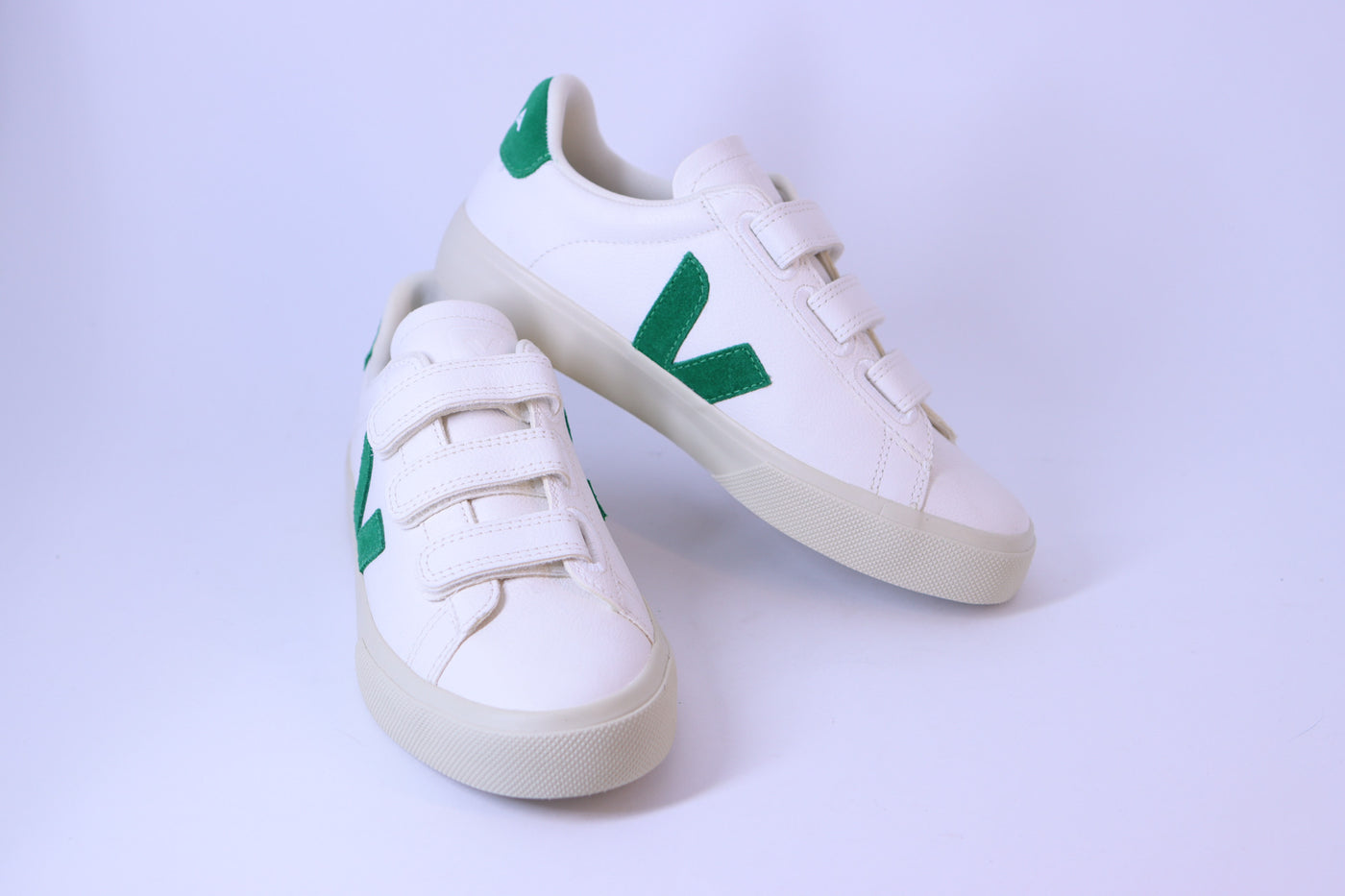 Tênis Feminino Veja Recife Chromefree Leather White Emerald