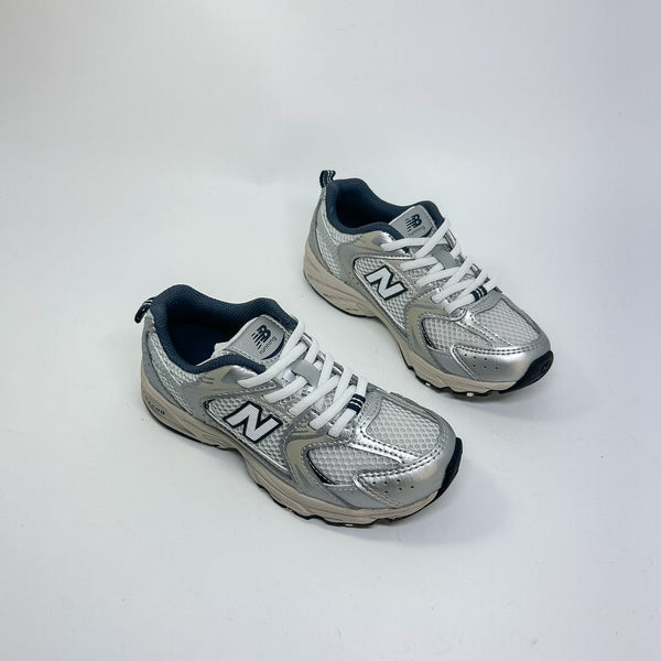 Tênis Infantil New Balance 530 Branco Azul Marinho