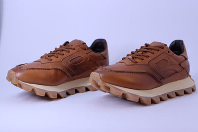 Tênis Feminino Reserva Yankee Couro Marrom Caramelo