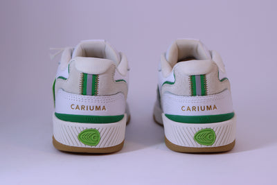Tênis Feminino Cariuma Uba – White/Green Gum