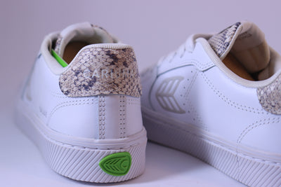 Tênis Feminino Cariuma Salvas – White Snake