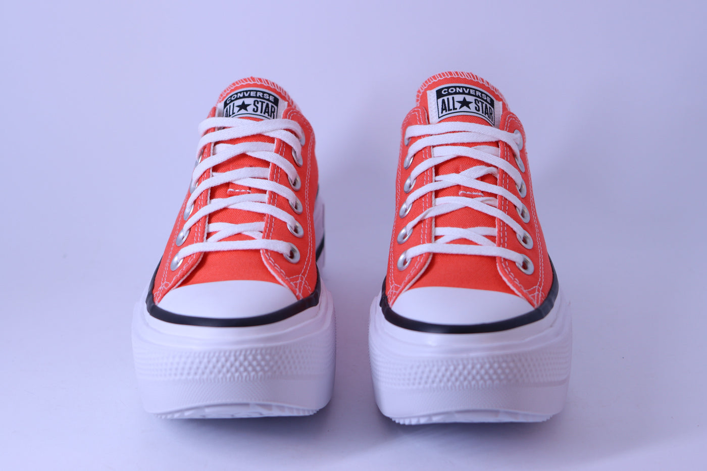 Tênis Feminino Converse Chuck Taylor All Star Lift Double Stack Laranja