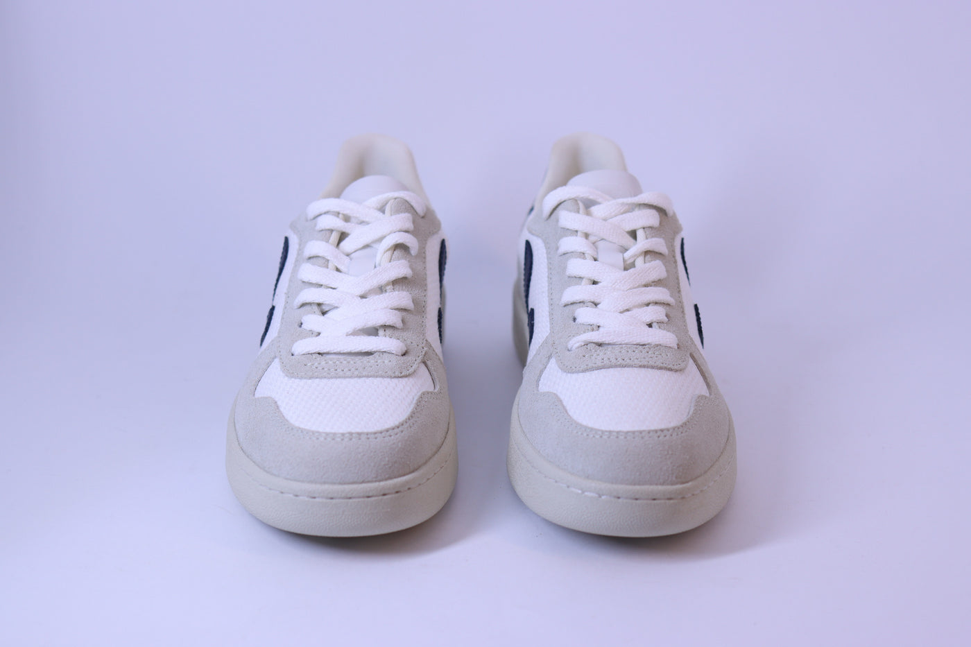 Tênis Feminino Veja V-10 B-Mesh White Nautico Pierre