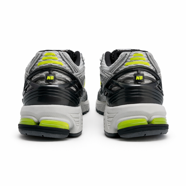 Tênis New Balance 1906R light Silver Verde Neon