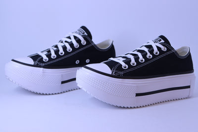Tênis Feminino Converse Chuck Taylor All Star Lift Double Stack Preto