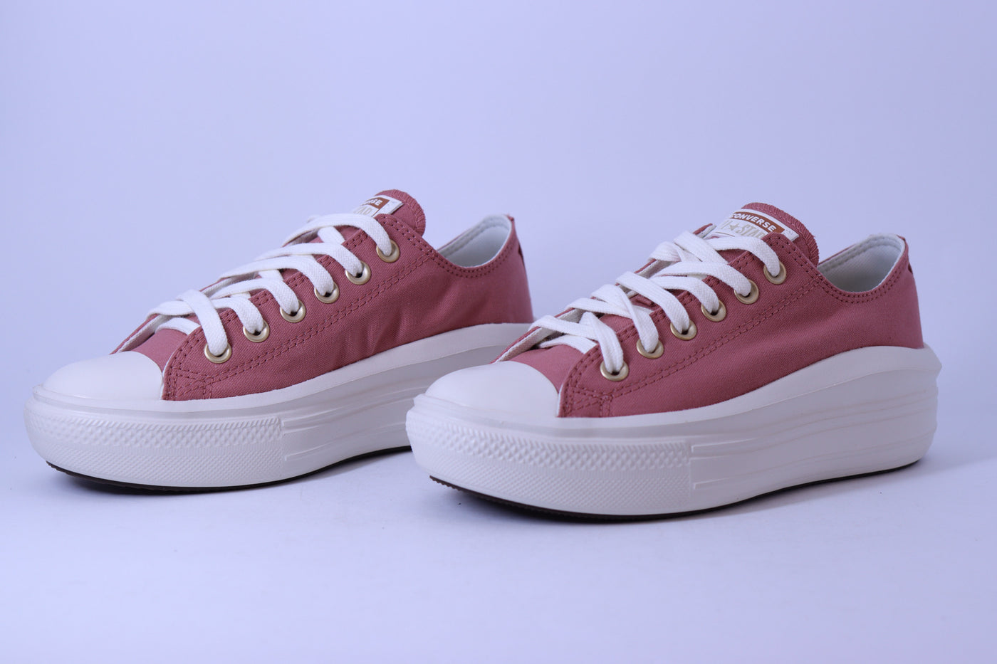 Tênis Feminino Converse Chuck Taylor All Star Move – Rosa Antigo