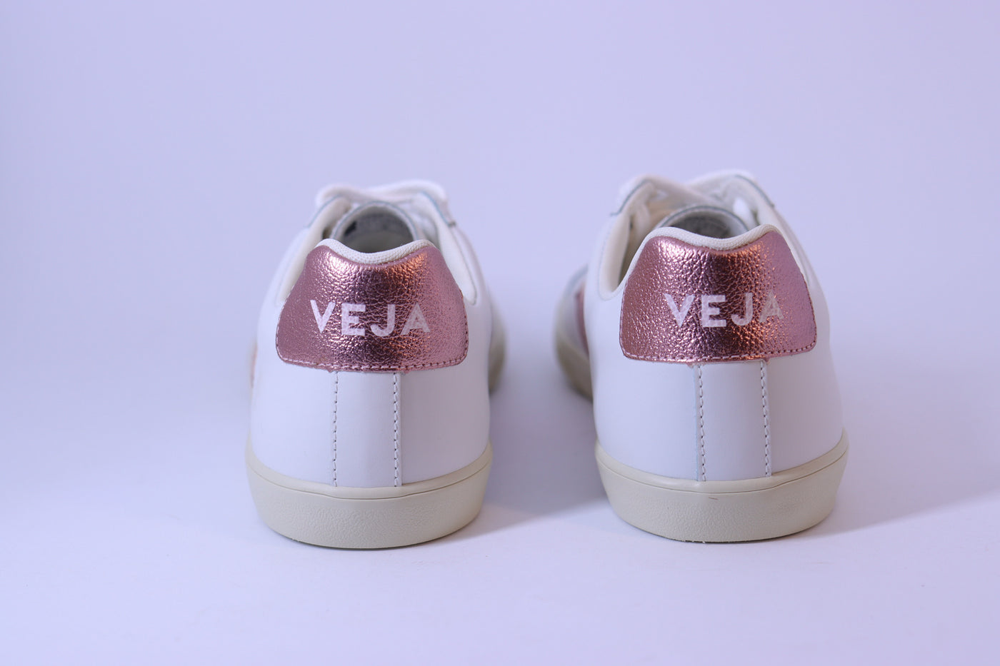 Tênis Feminino Veja Esplar Leather White Nacre