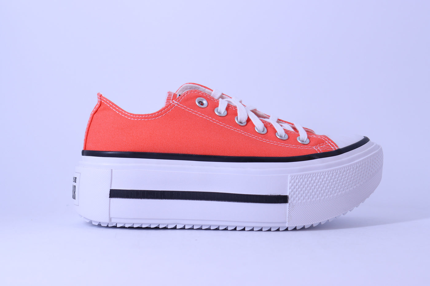 Tênis Feminino Converse Chuck Taylor All Star Lift Double Stack Laranja