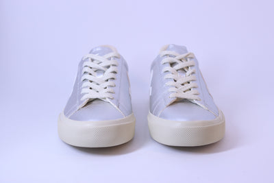 Tênis Feminino Veja Campo Leather Silver White