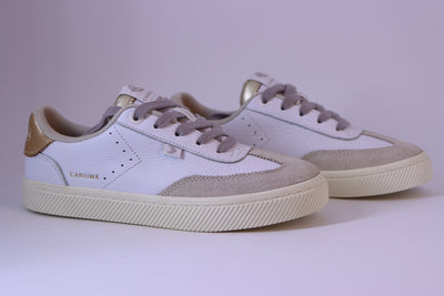 Tênis Feminino Cariuma Toca – White/Gold